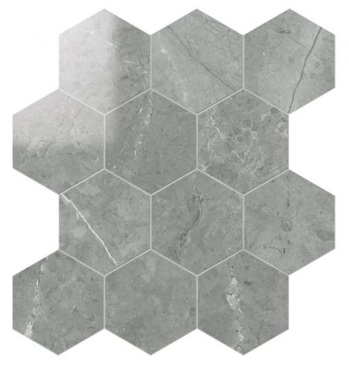 Ouranos Umbriel Hexagon Mosaic Tile