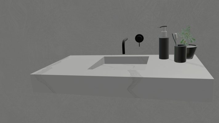 integrated sinks and custom washbasins